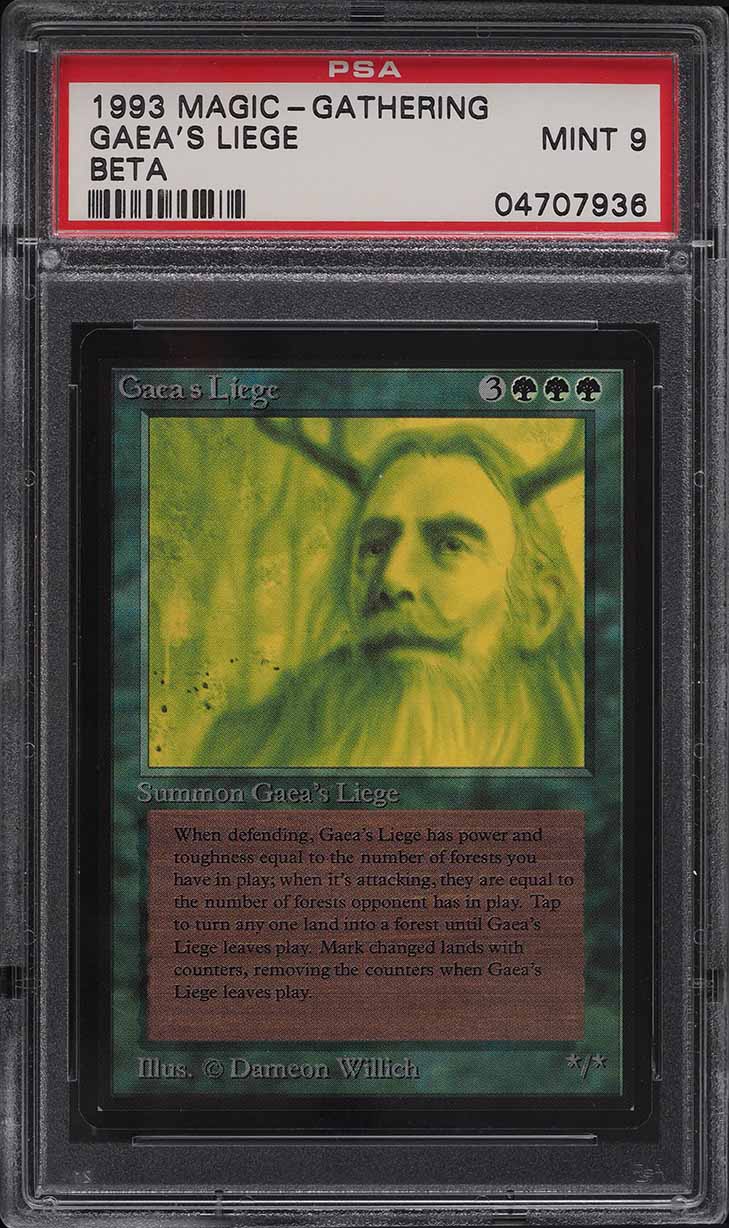 1998 Magic The Gathering MTG Urza's Saga Gaea's Cradle #321 BGS 9