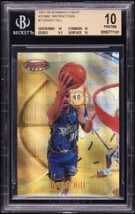 その他 97-98 BB Atomic Refractor Grant Hill 1997 Bowman's Best Atomic Refractor Grant Hill #7 BGS 10 PRISTINE