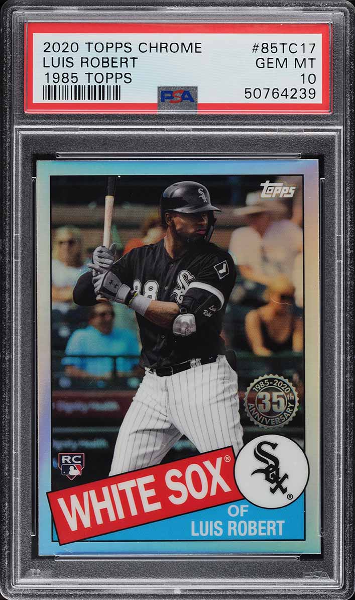 2020 Topps Chrome '85 Luis Robert ROOKIE #85TC-17 PSA 10 GEM MINT