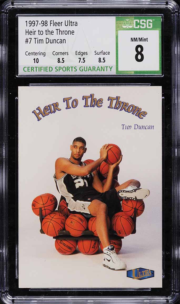 1997 Skybox Premium Golden Touch Die-Cut Shaquille O'Neal #4GT PSA