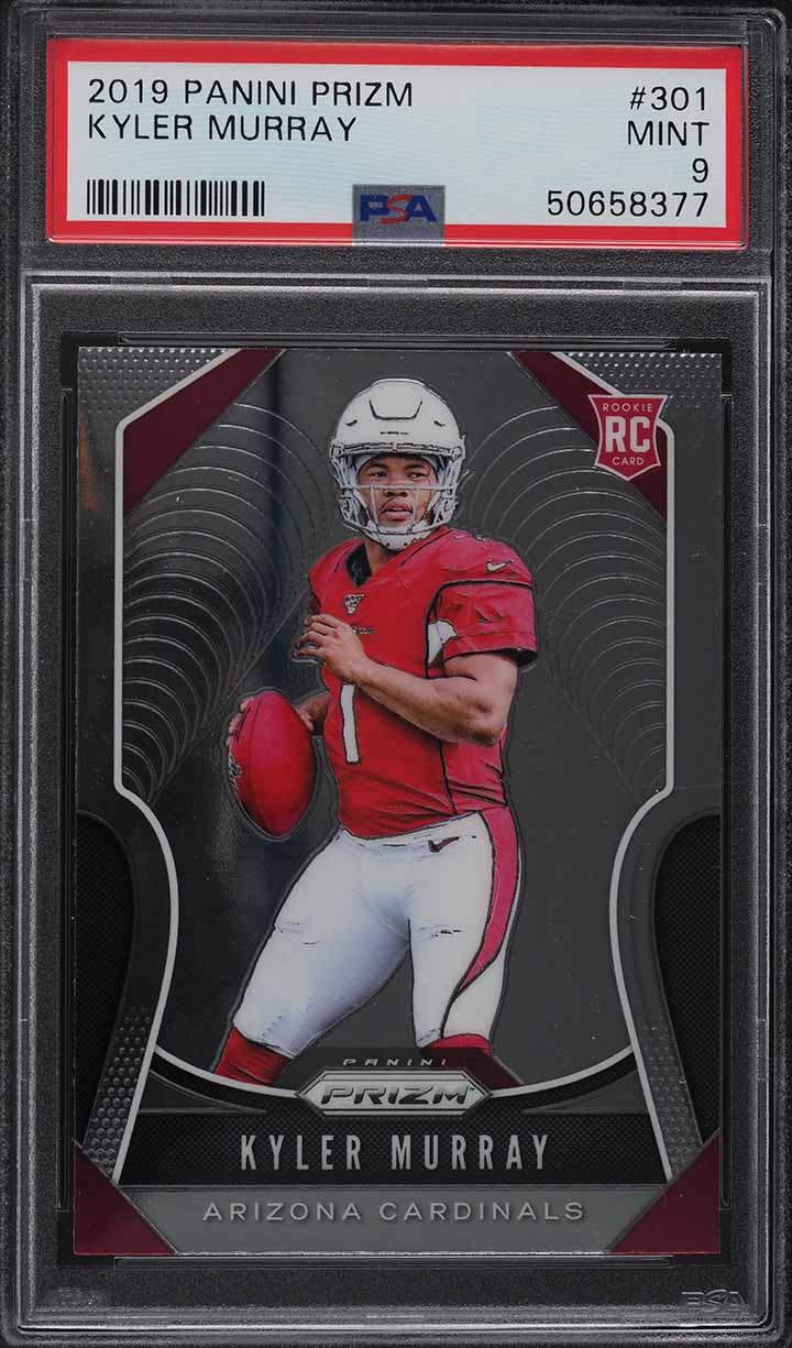 2019 Panini Prizm Kyler Murray ROOKIE RC #301 PSA 9 MINT