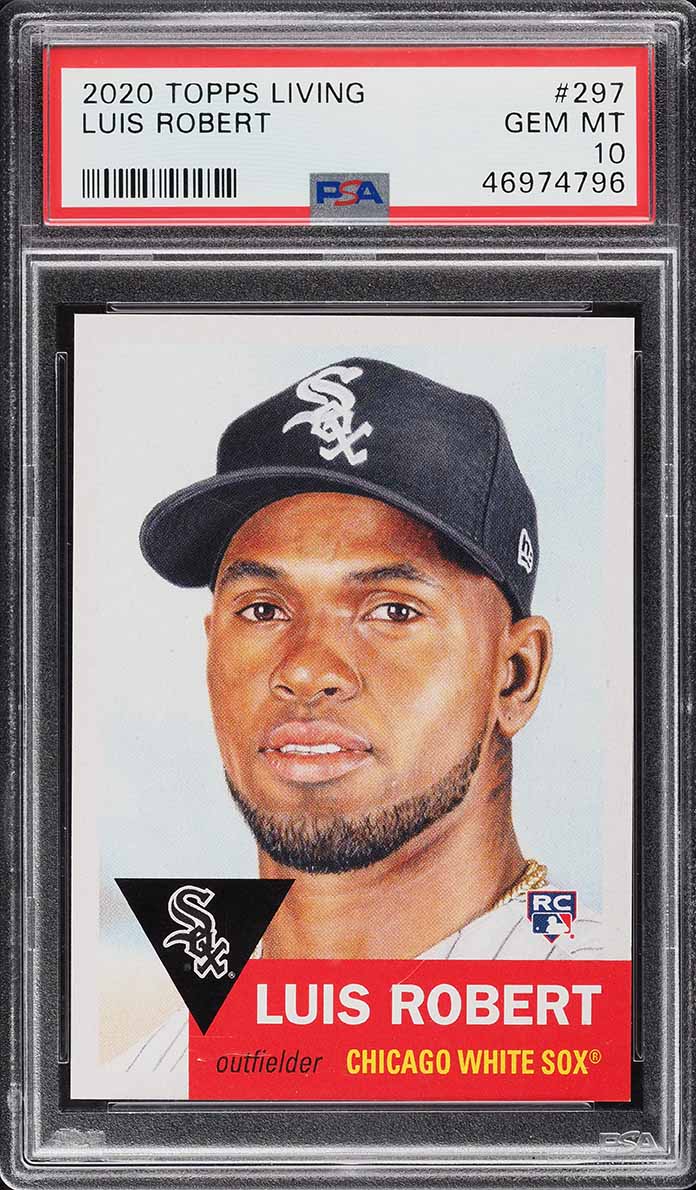 2020 Topps Living Luis Robert ROOKIE #297 PSA 10 GEM MINT