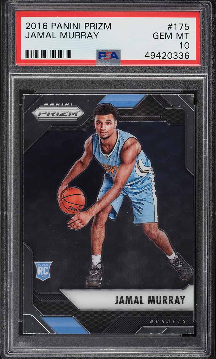 2016 Prizm Jamal Murray Base #175 PSA 10 | Card Ladder