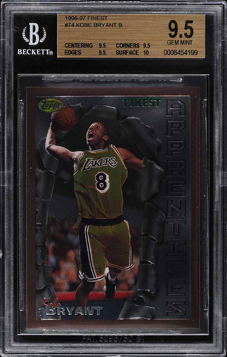 1996 Topps Draft Redemption Kobe Bryant ROOKIE #DP13 PSA 9 MINT on