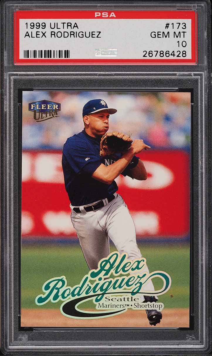 1999 Ultra Alex Rodriguez #173 PSA 10 GEM MINT