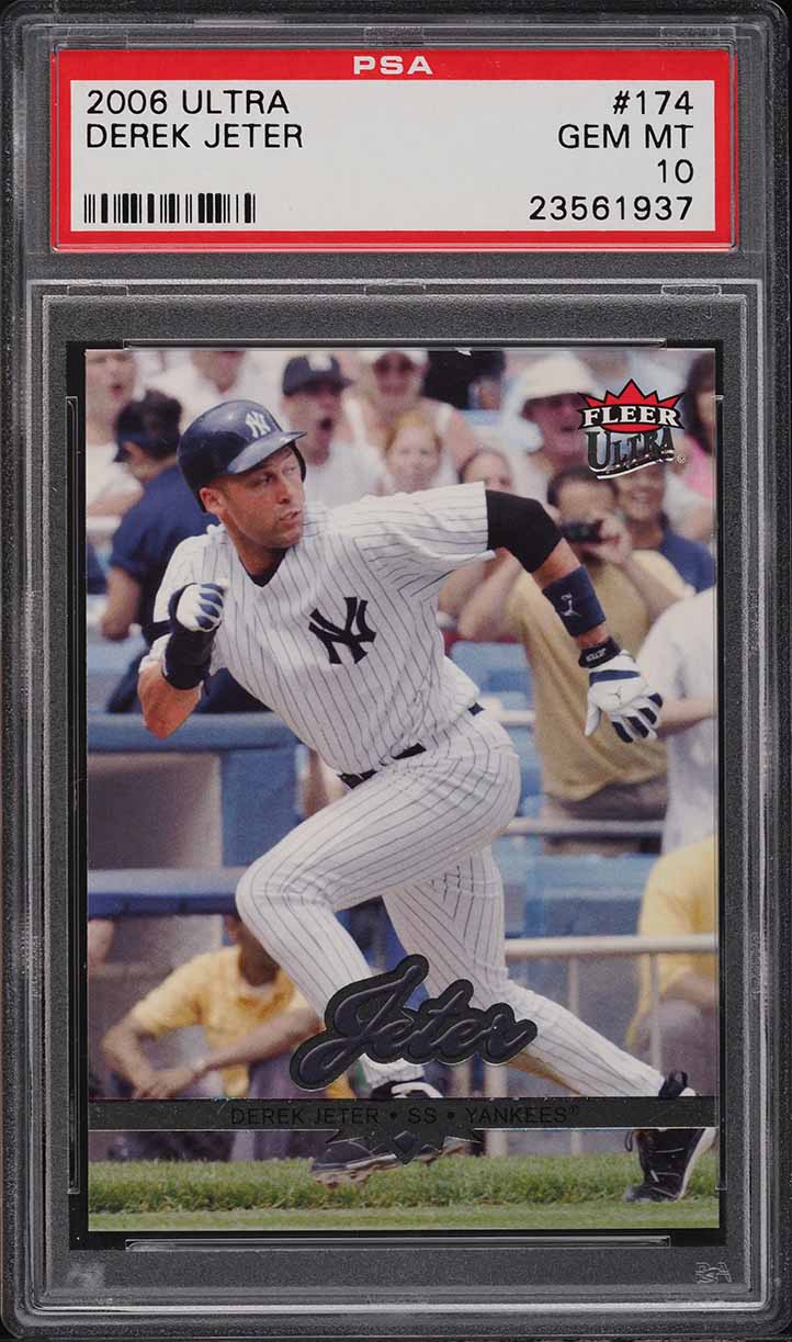 2006 Ultra Derek Jeter #174 PSA 10 GEM MINT