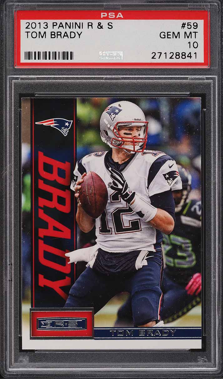 2013 Panini Rookies & Stars Tom Brady #59 PSA 10 GEM MINT