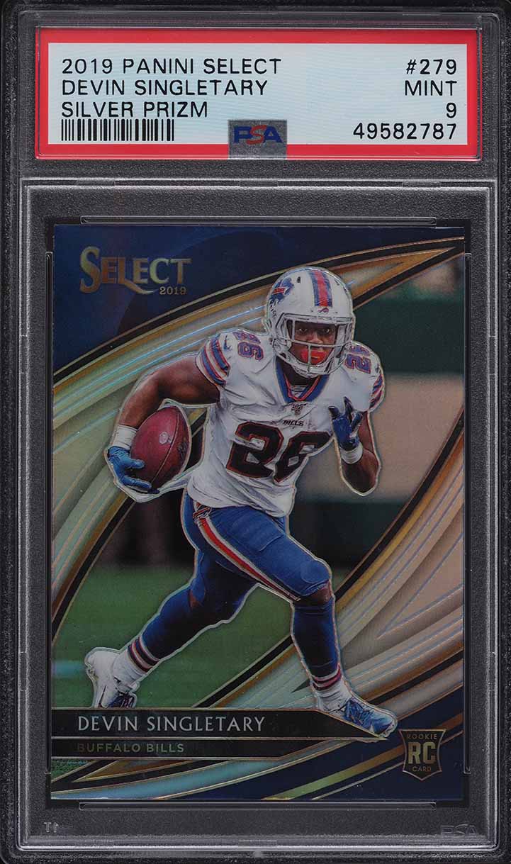 2019 Select Field Level Silver Prizm Devin Singletary ROOKIE RC