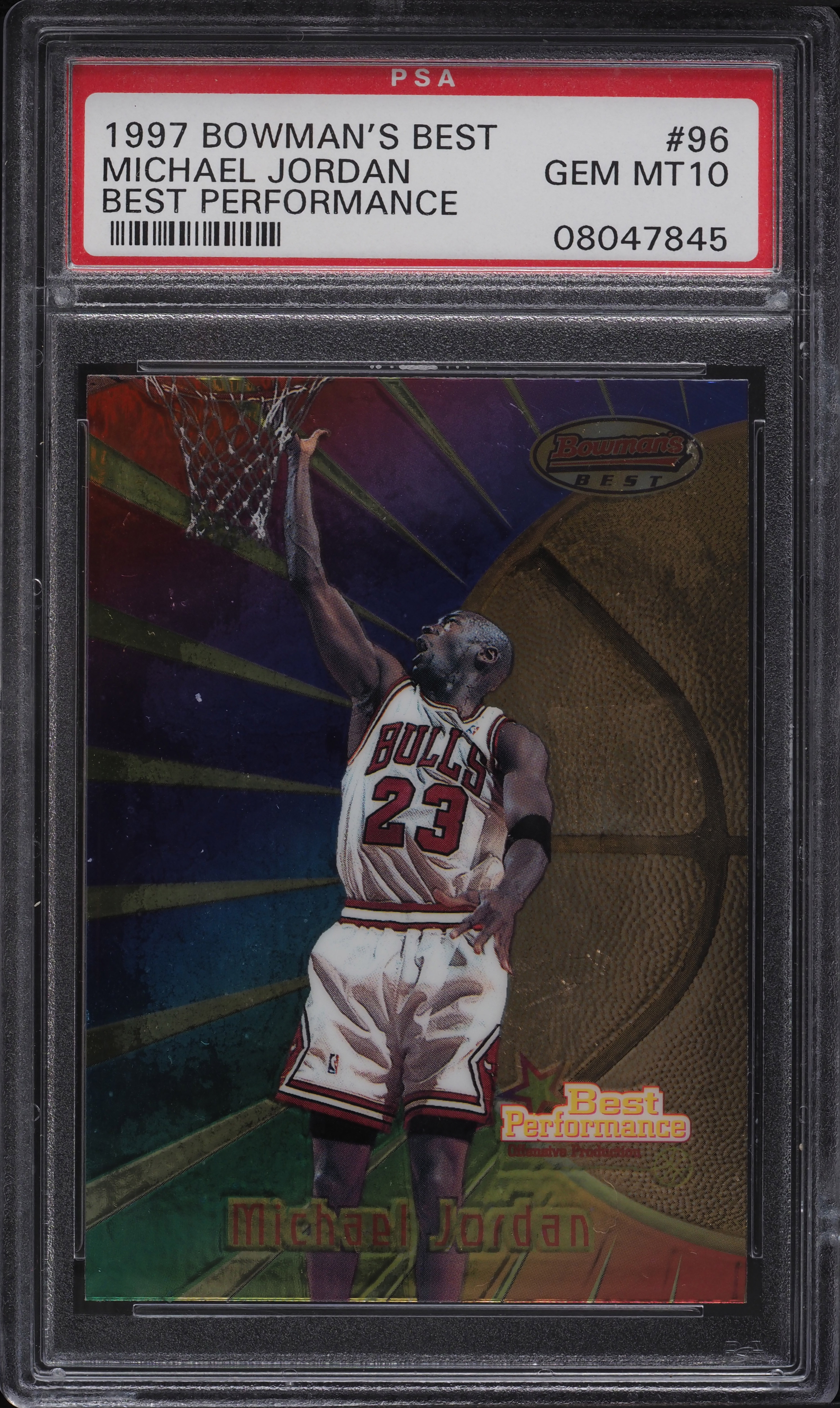 その他 PSA9 Bowman's Best Ref Michael Jordan 1997 Bowman's Best