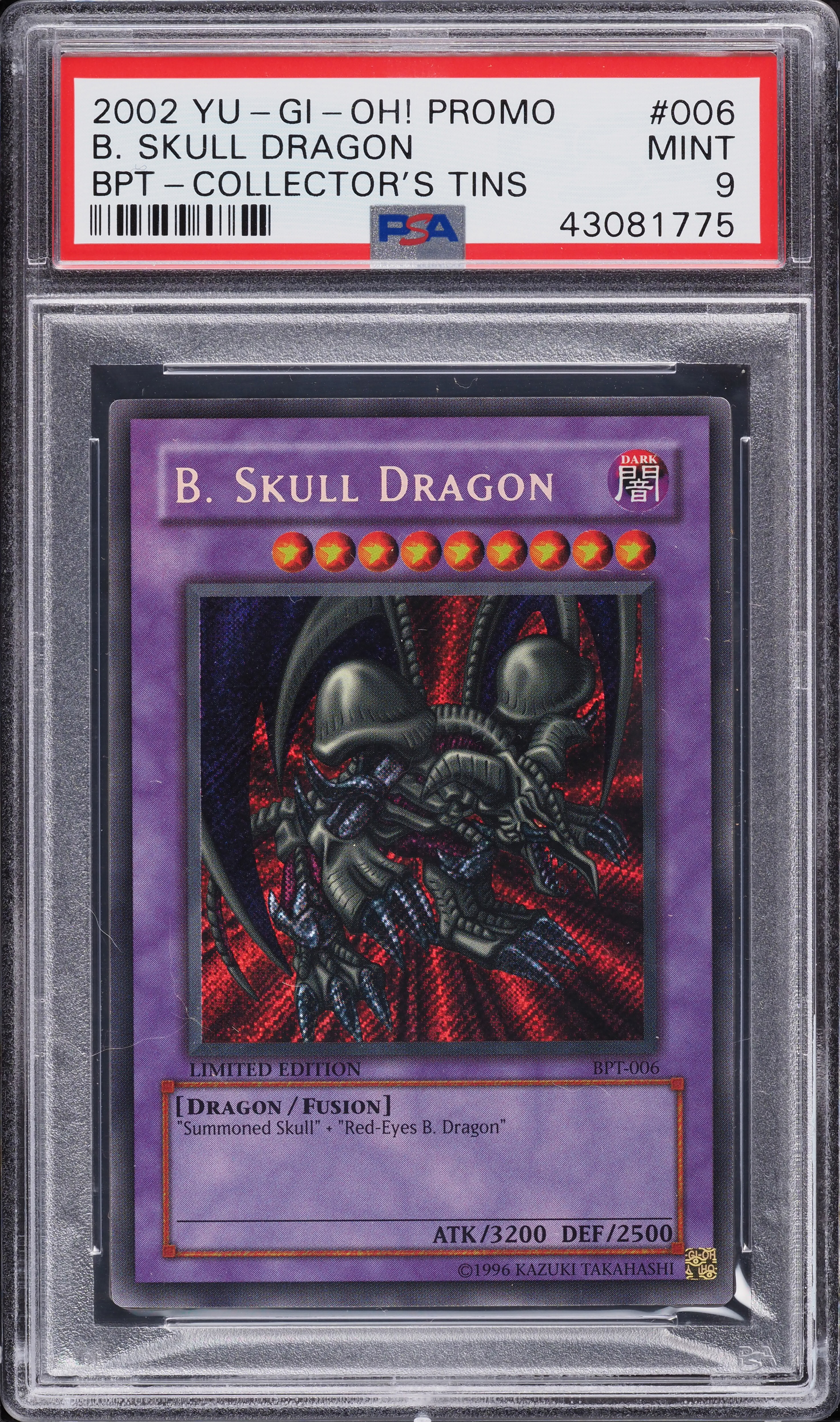 black skull dragon yugioh card Amazon.com: Yu-Gi-Oh! - B. Skull Dragon (MRD-018) - Metal Raiders - 1st  Edition main image 0
