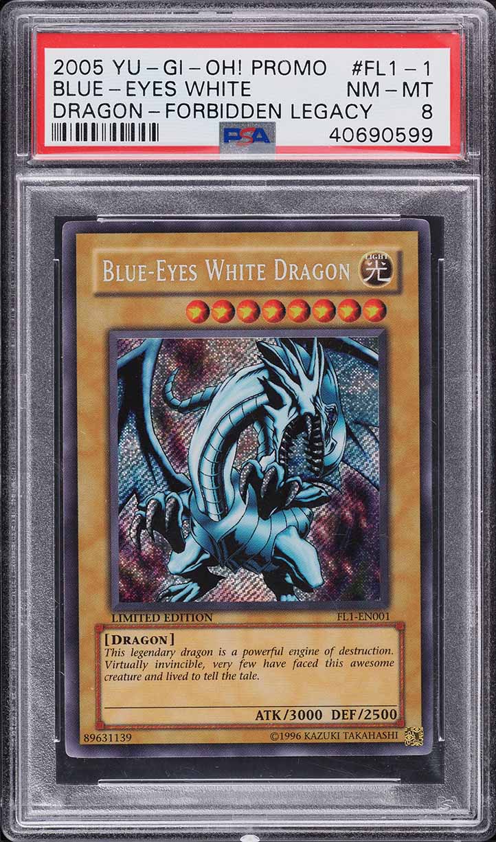 blue eyes white dragon yugioh card for sale Starter Deck Kaiba Ultra Rare Blue-Eyes SDK-001 [1st Edition] Virtually invincible 2005 Yu-Gi-Oh! Promo Forbidden Legacy