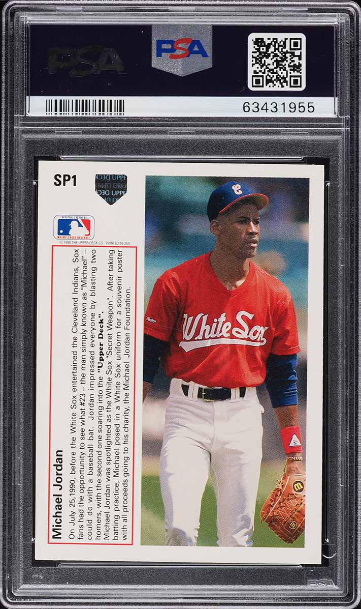 1991 Upper Deck Michael Jordan ROOKIE #SP1 PSA 9 MINT