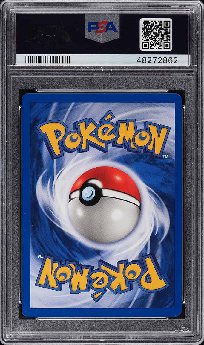 2002 Pokemon League Energize Your Game Cycle Reverse Holo Rainbow Energy PSA 10