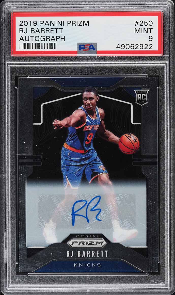 その他 RJ Barrett RC rookie auto PSA9 その他 RJ Barrett RC rookie auto PSA9 その他 RJ Barrett RC rookie