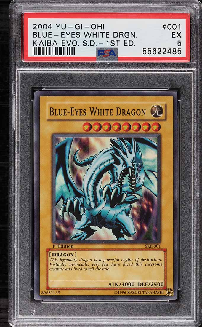 2004 Yu-Gi-Oh! Kaiba Evolution 1st Edition Blue-Eyes White Dragon