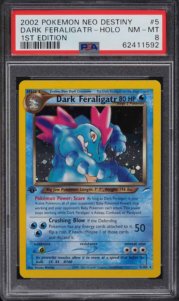 dark quilava pokemon card value 2002 Pokemon Neo Destiny Dark Quilava #39 CGC AUTH on Fanatics Collect