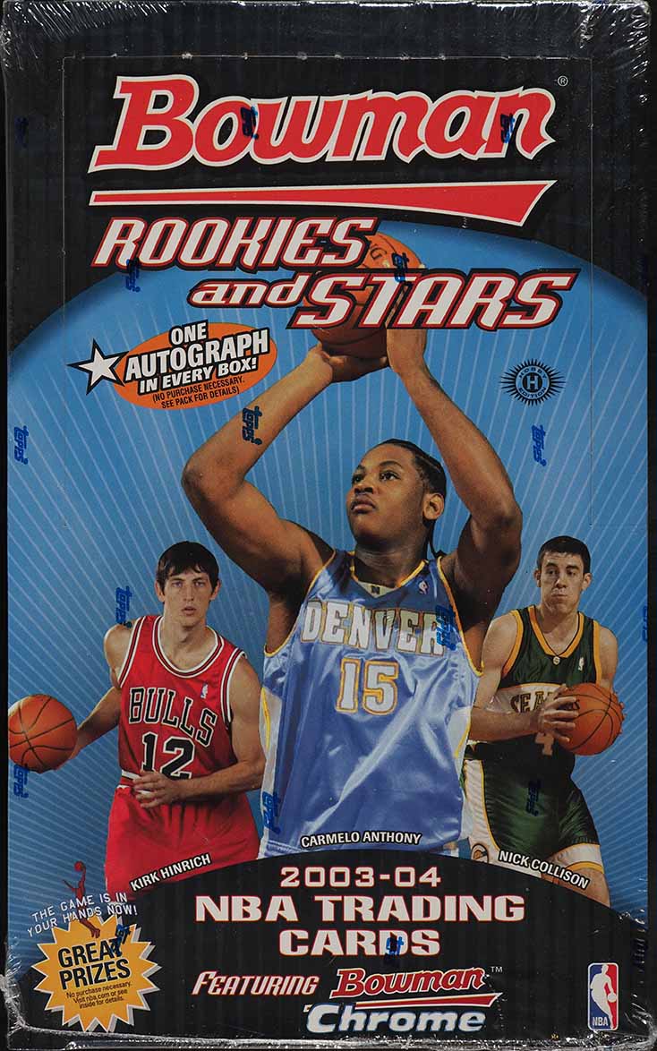 2003 bowman chrome basketball