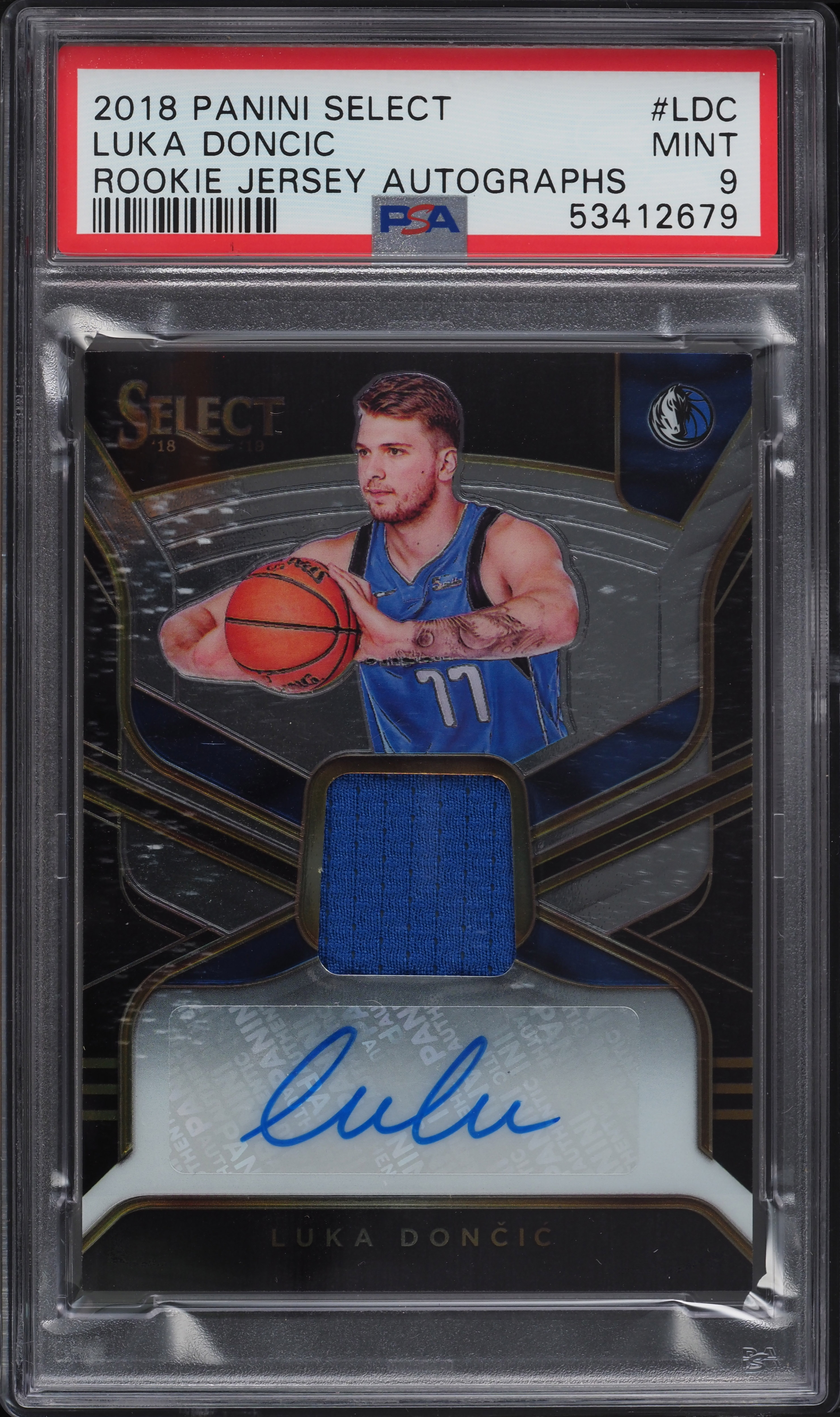 Luka Select Panini | eBay #25 Rookie Doncic 2018-19 - PSA 0 Dončić