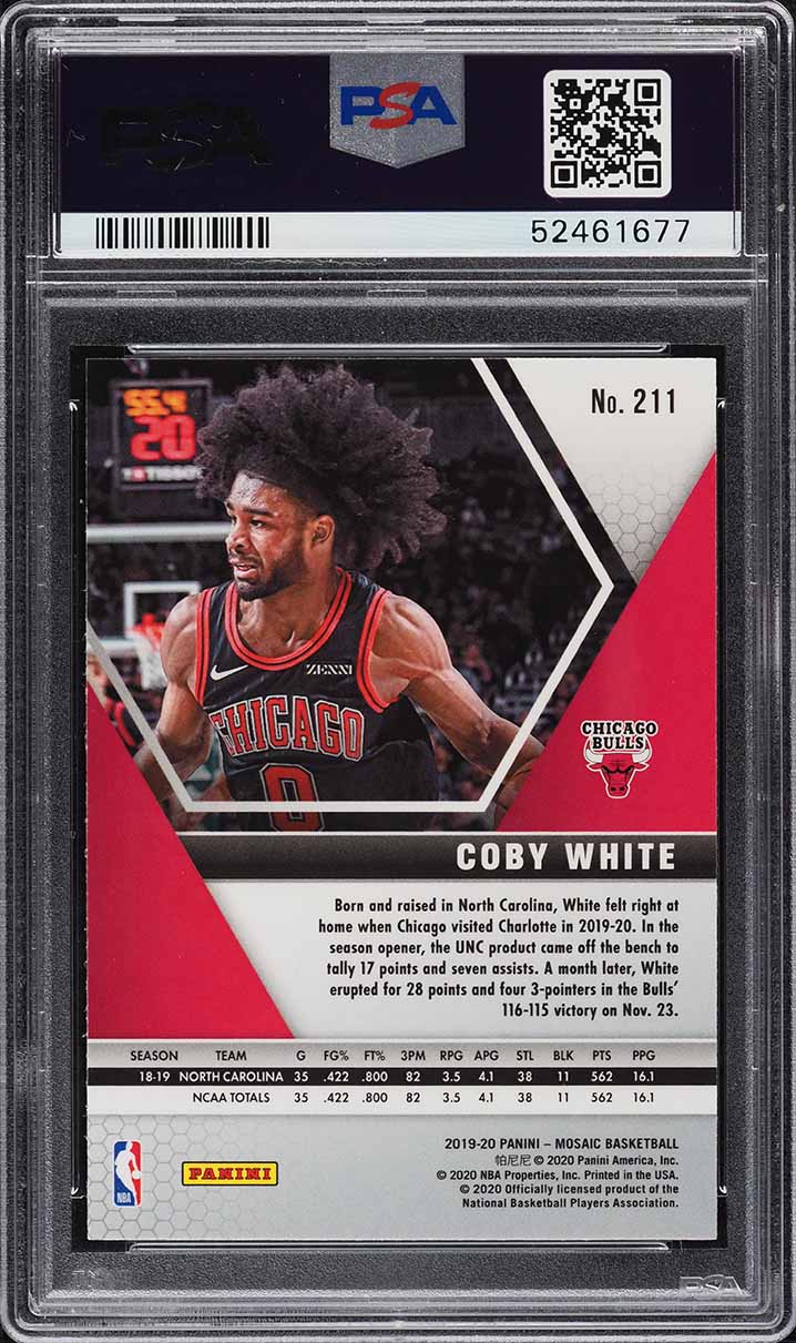 その他 2019 Coby White Hyper Prizm Bulls Rookie 2019-20 Panini Cyber Monday Cosmic Prizm Rookie- Coby White /99