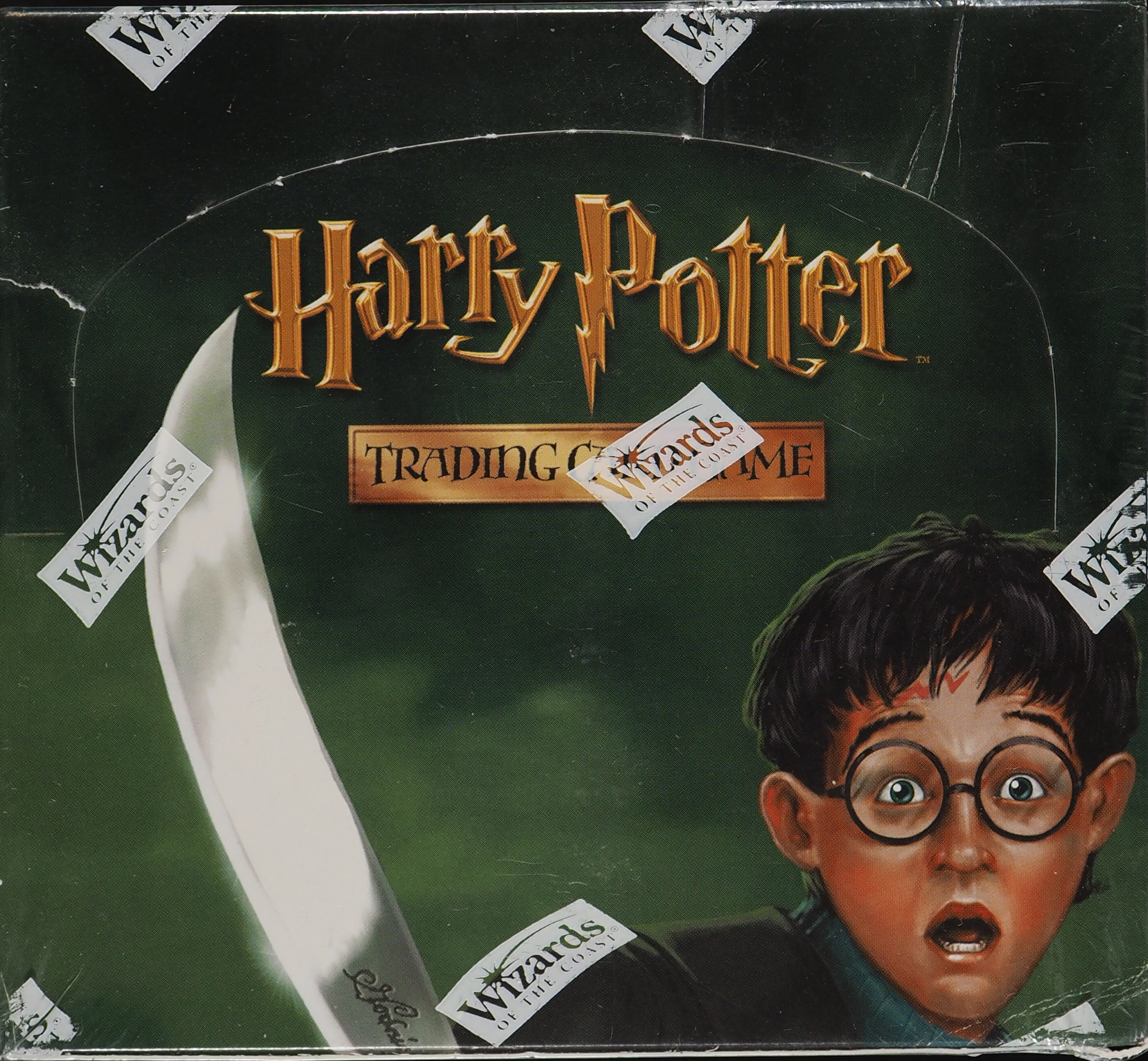 wotc harry potter booster box Tcg Trading Card Game Complete Set Of 5 2001-2002 Trading Card Game Harry Potter