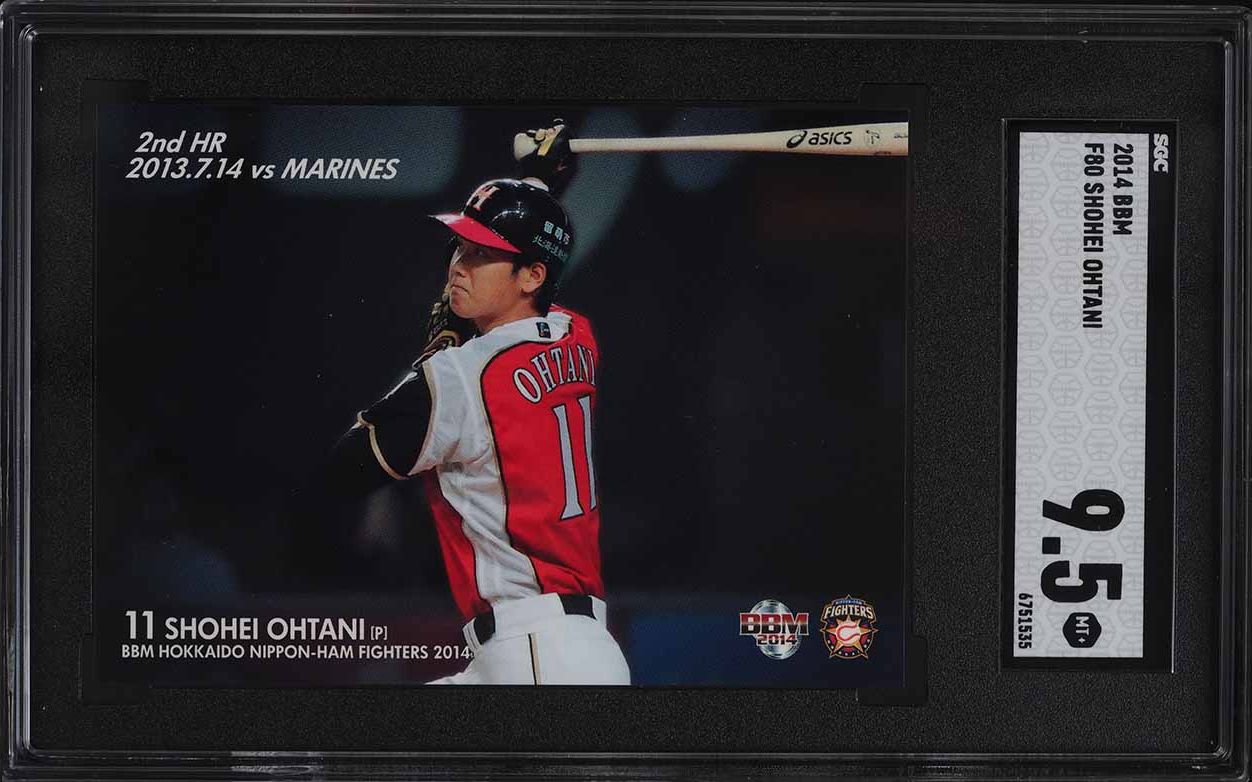 2014 Calbee Starcard Shohei Ohtani #S-12 PSA 9 MINT on Fanatics
