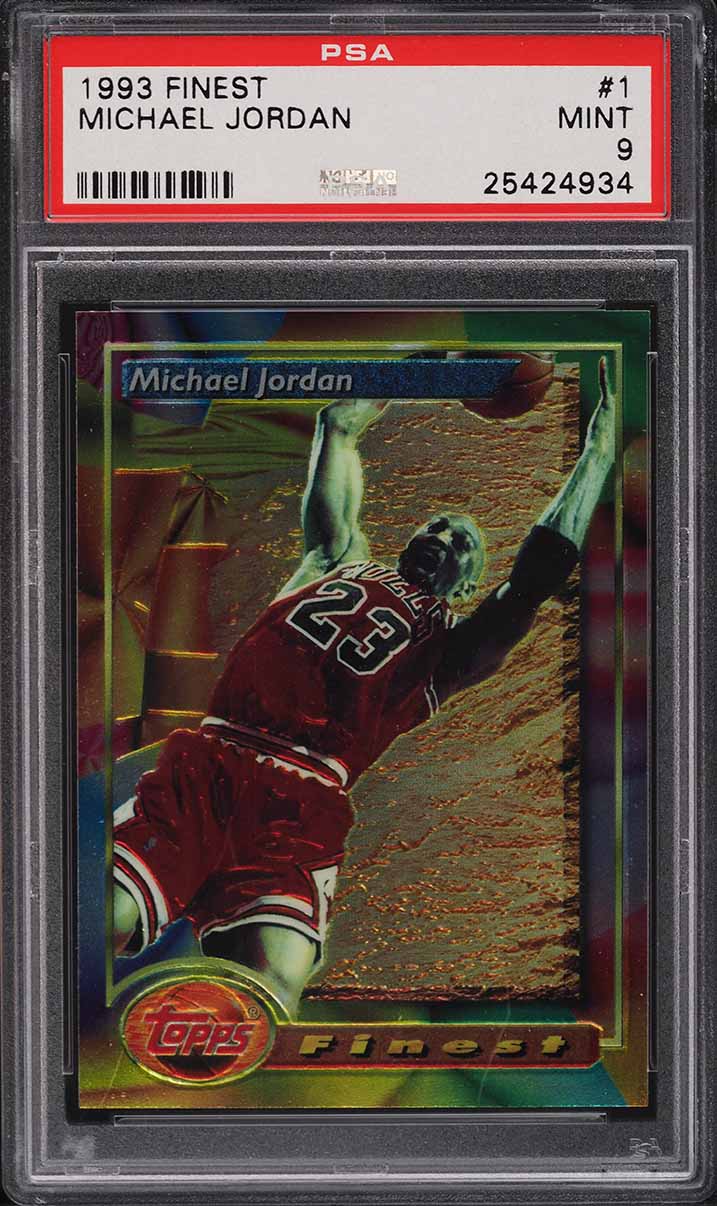 1993 Finest Basketball Michael Jordan #1 PSA 9 MINT