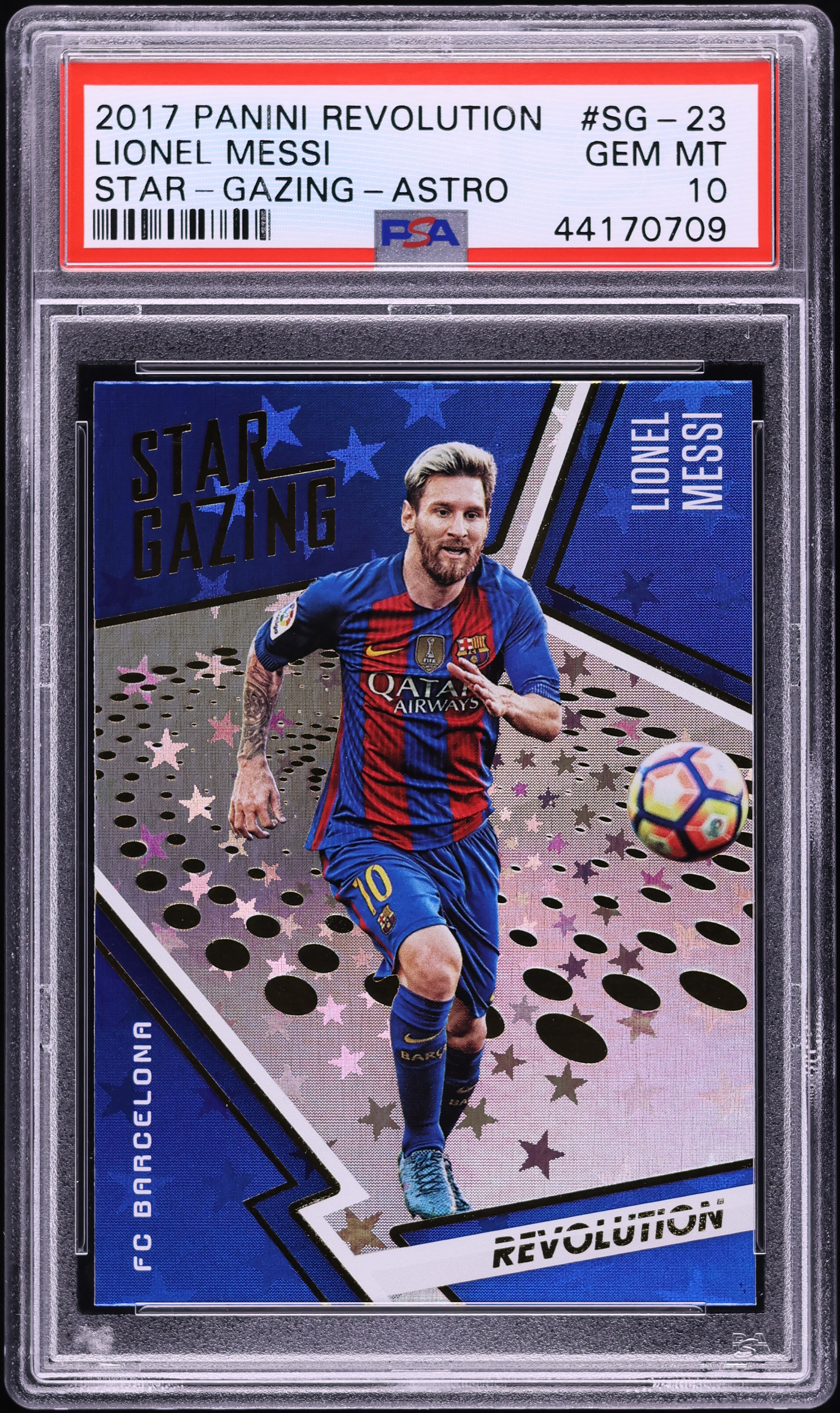 Lionel Messi メッシ 2017 Panini Nobility Soccer ベース ハイ 