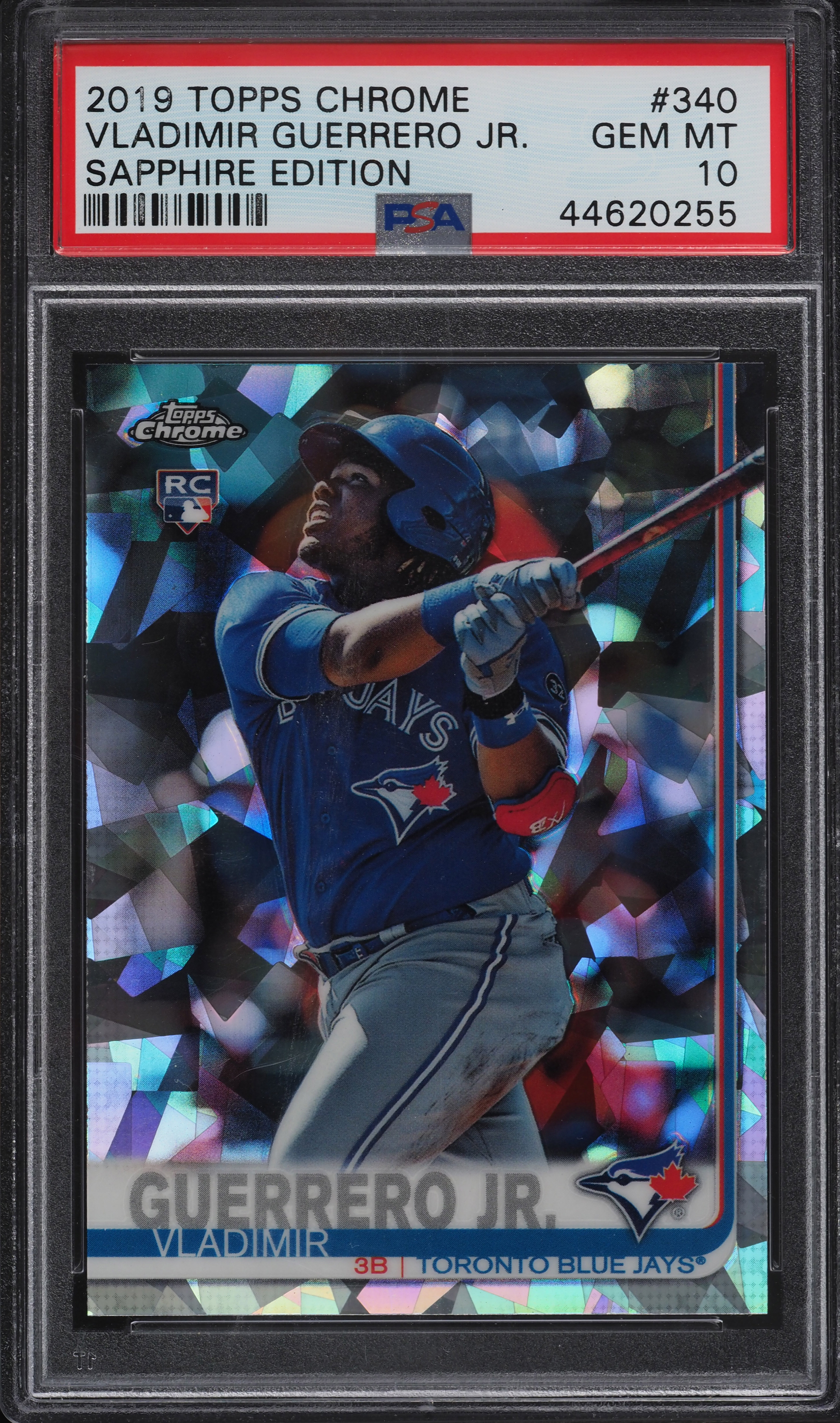 2019 Topps Chrome Sapphire Vladimir Guerrero Jr. ROOKIE RC #340