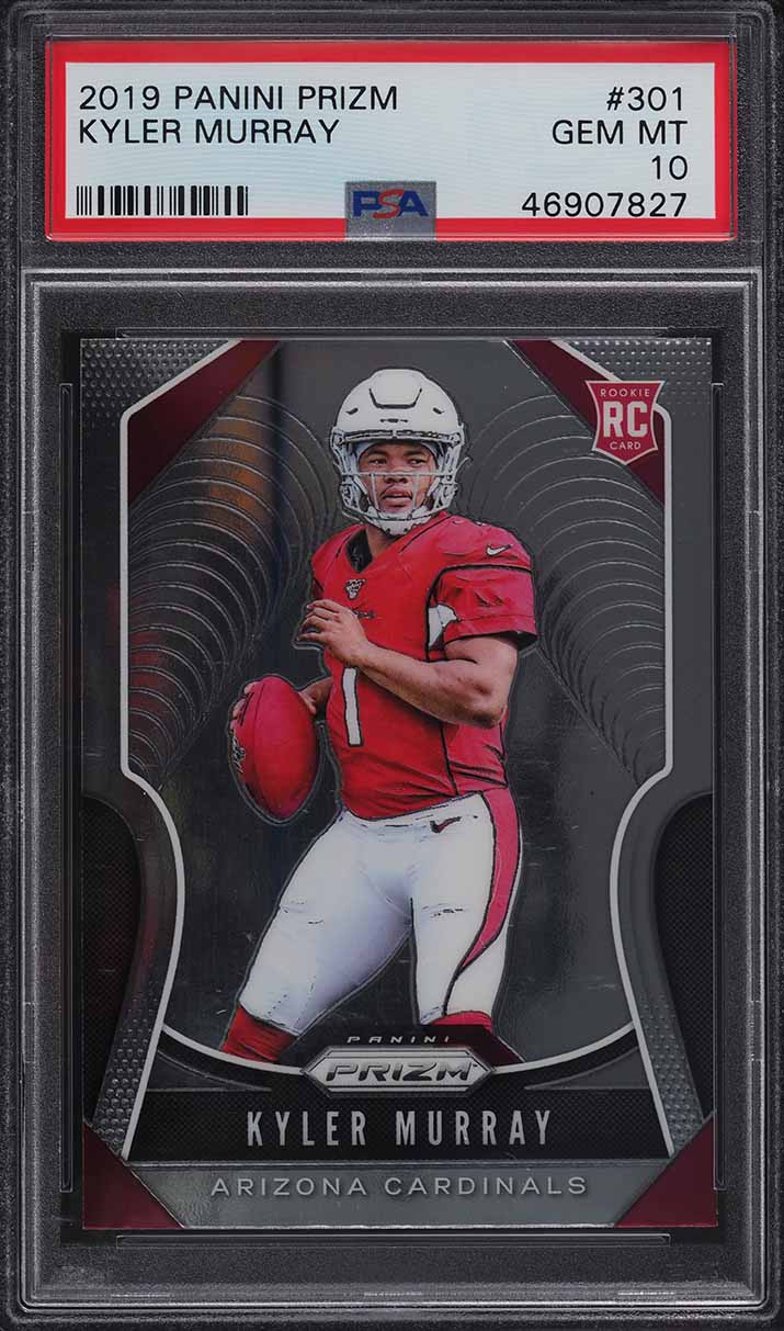 2019 Panini Prizm Kyler Murray ROOKIE RC #301 PSA 10 GEM MINT