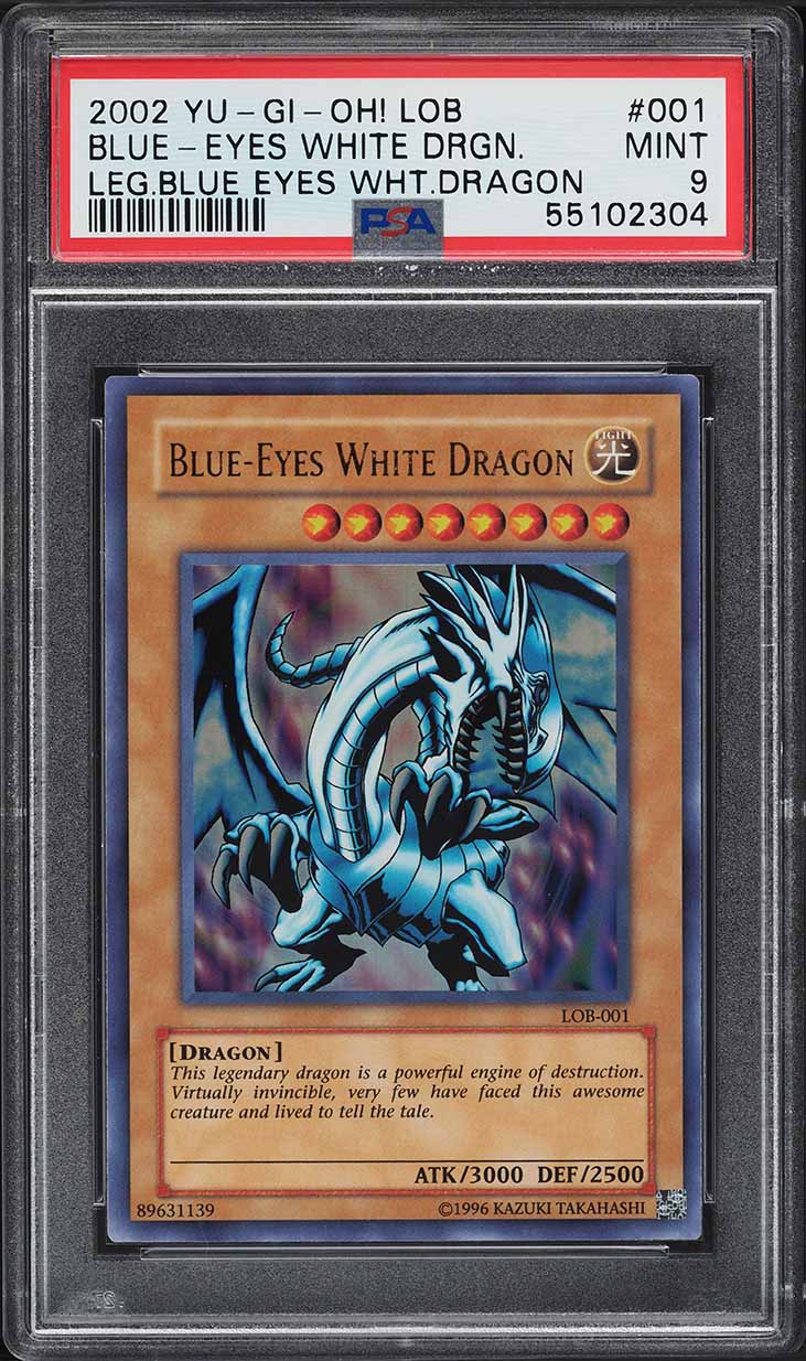 2002 Yu-Gi-Oh! Shonen Jump Promo Blue-Eyes White Dragon #JMP-001