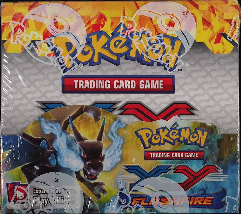 2014 Pokemon Flashfire XY Factory Sealed Booster Box, 36ct Packs,  Charizard? on Fanatics Collect