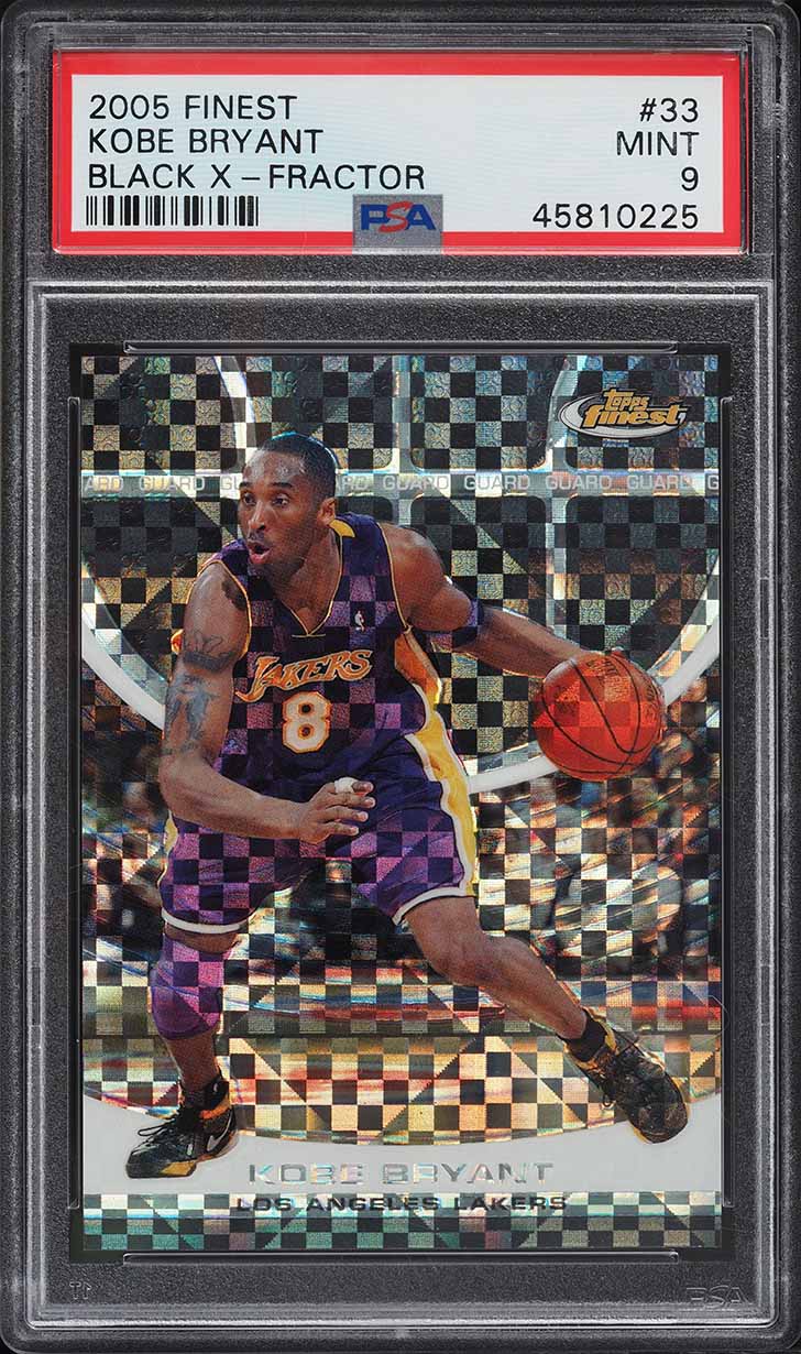 その他 Kobe Bryant 2005 Finest Black Xfractor Kobe Bryant 1/9 #33 PSA 9 MINT on