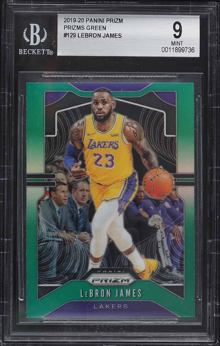 lebron james prizm 2019