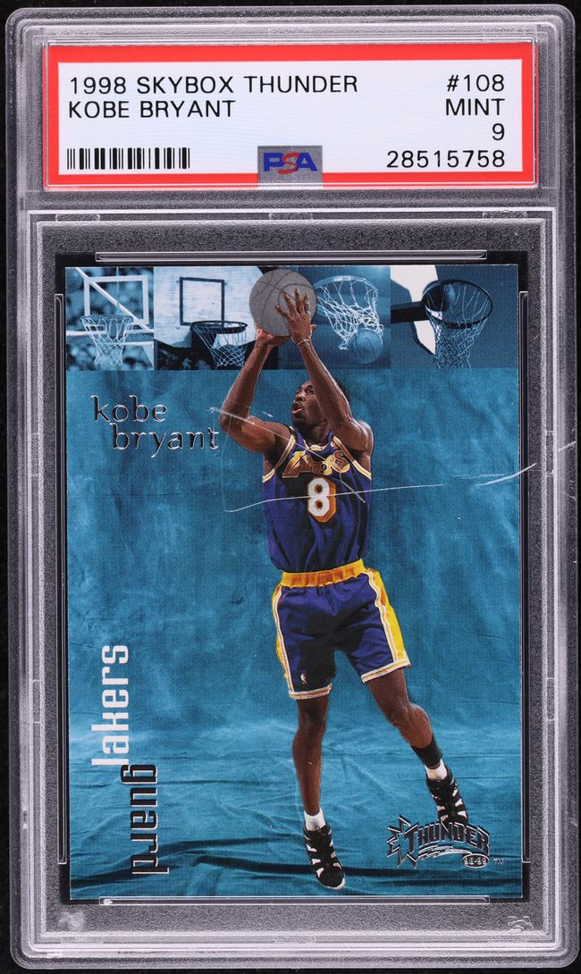 1998 Skybox Thunder Kobe Bryant #108 PSA 9 MINT