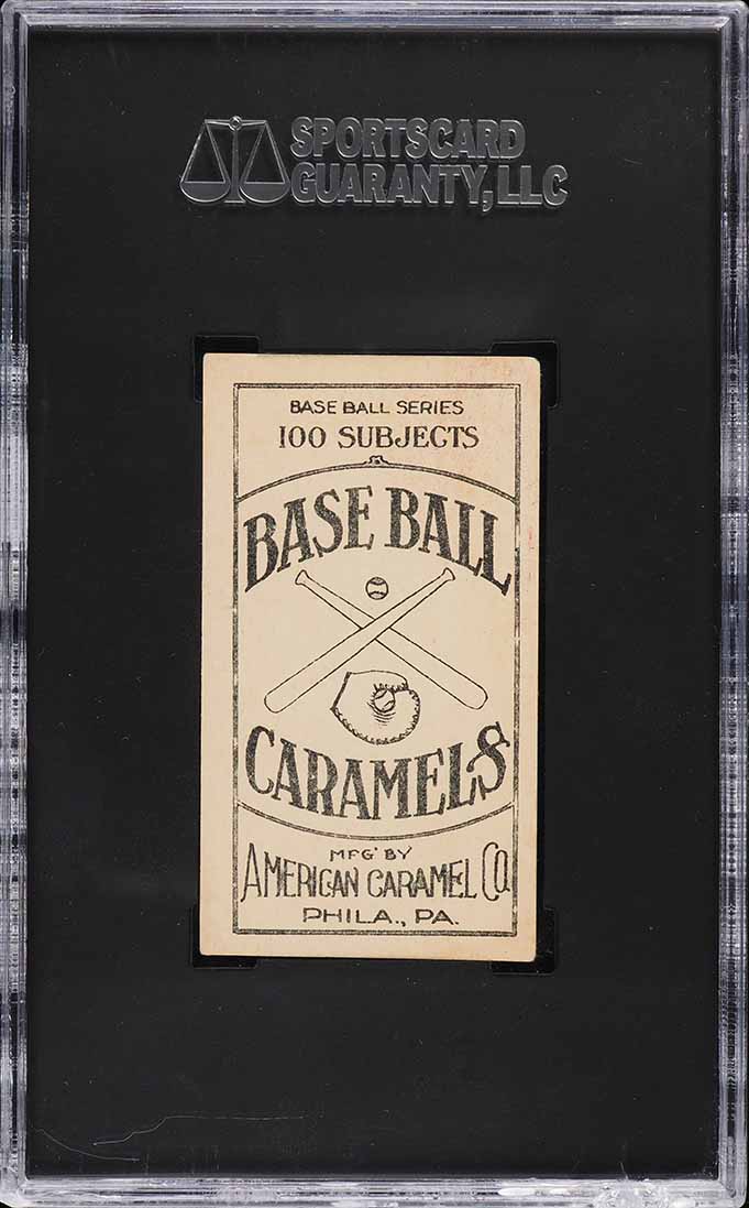 1909 E90-1 American Caramel Co. Dots Miller SGC 4.5 VGEX+