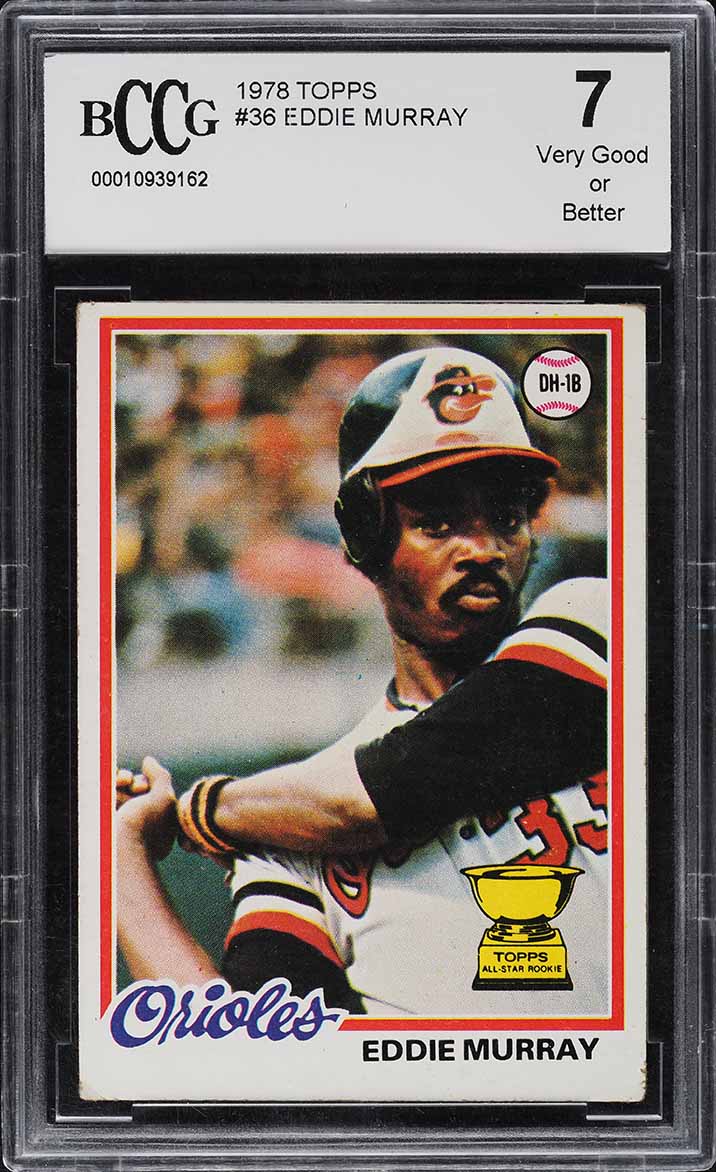 1978 Topps Eddie Murray ROOKIE #36 BCCG 7