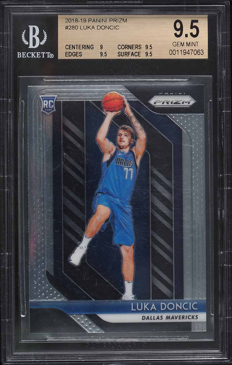 PANINI prizm DONCIC ドンチッチ ルーキー PSA9 rc 【公式通販】