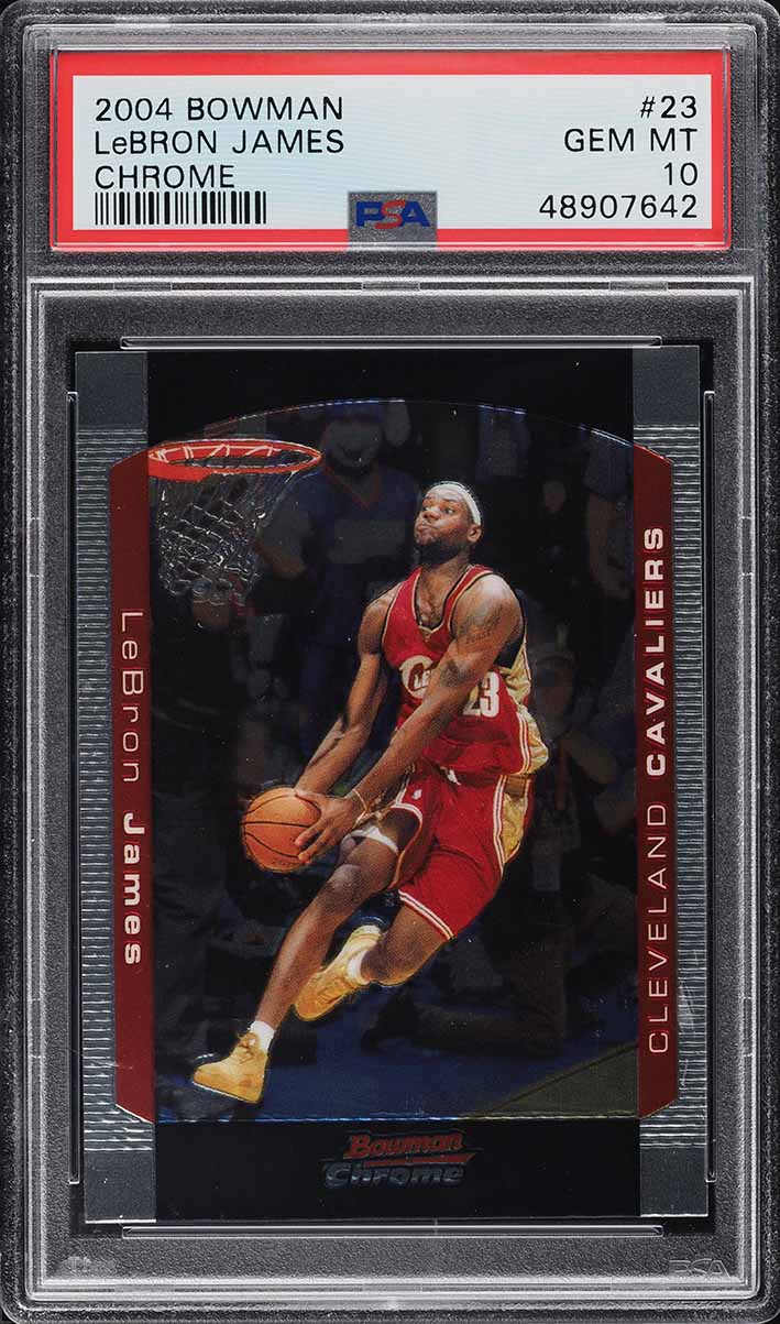 2004 SP Signature Edition Signatures Gold LeBron James AUTO 1/10