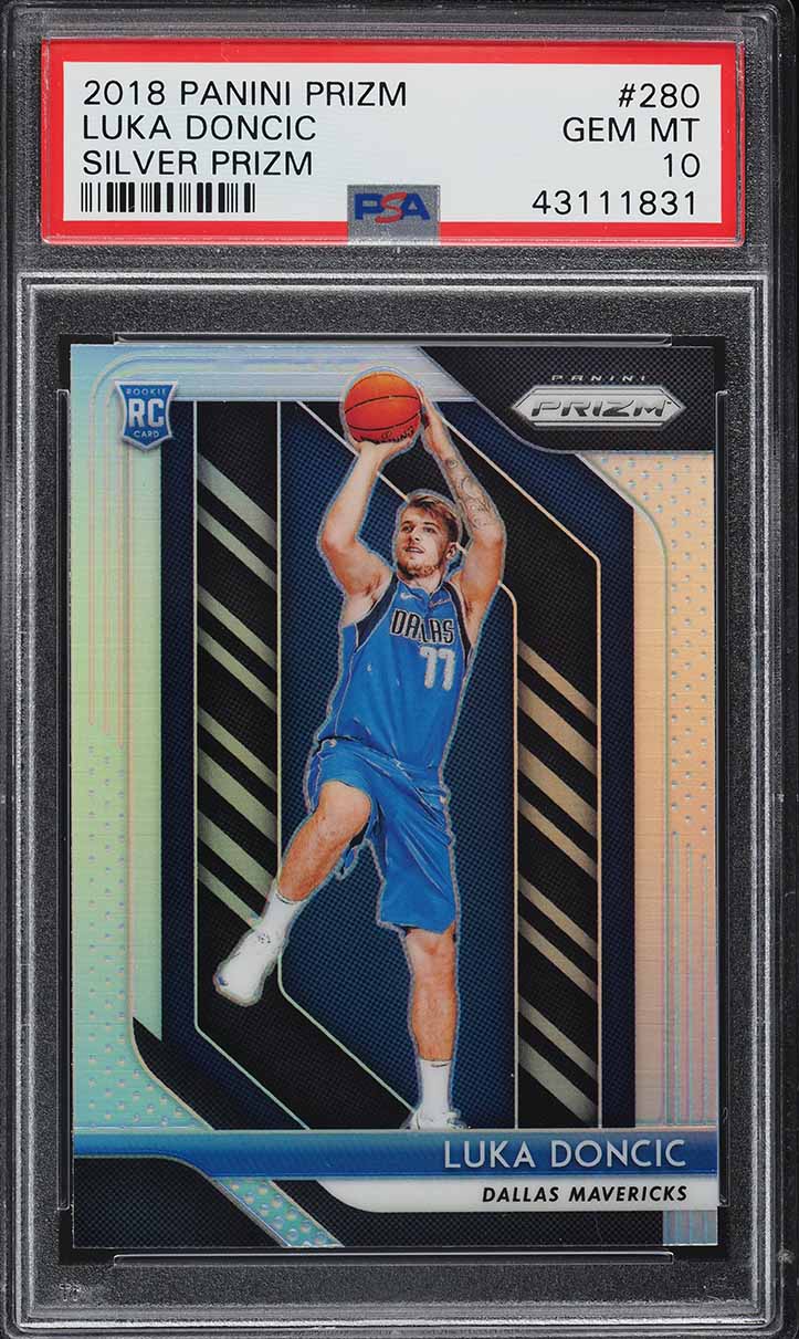 2018 Prizm Luka Doncic Silver #280 PSA 10 | Card Ladder