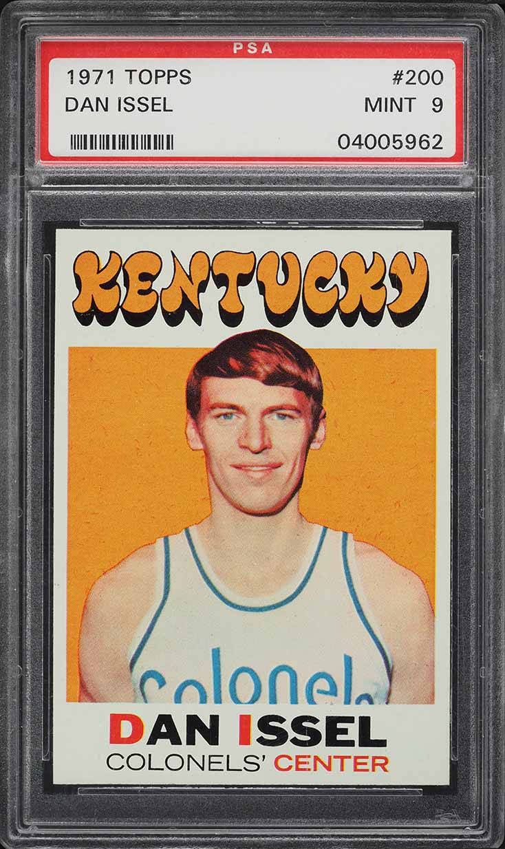 1971 Topps Dan Issel ROOKIE #200 PSA 9 MINT