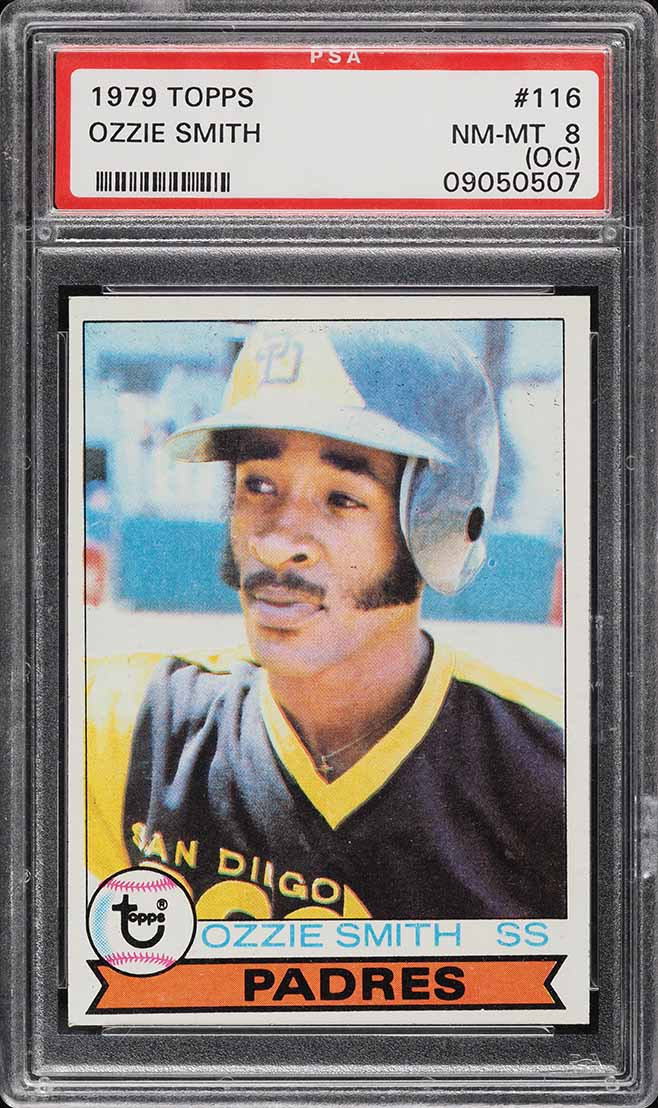 1979 Topps Ozzie Smith ROOKIE #116 PSA 8(oc) NM-MT