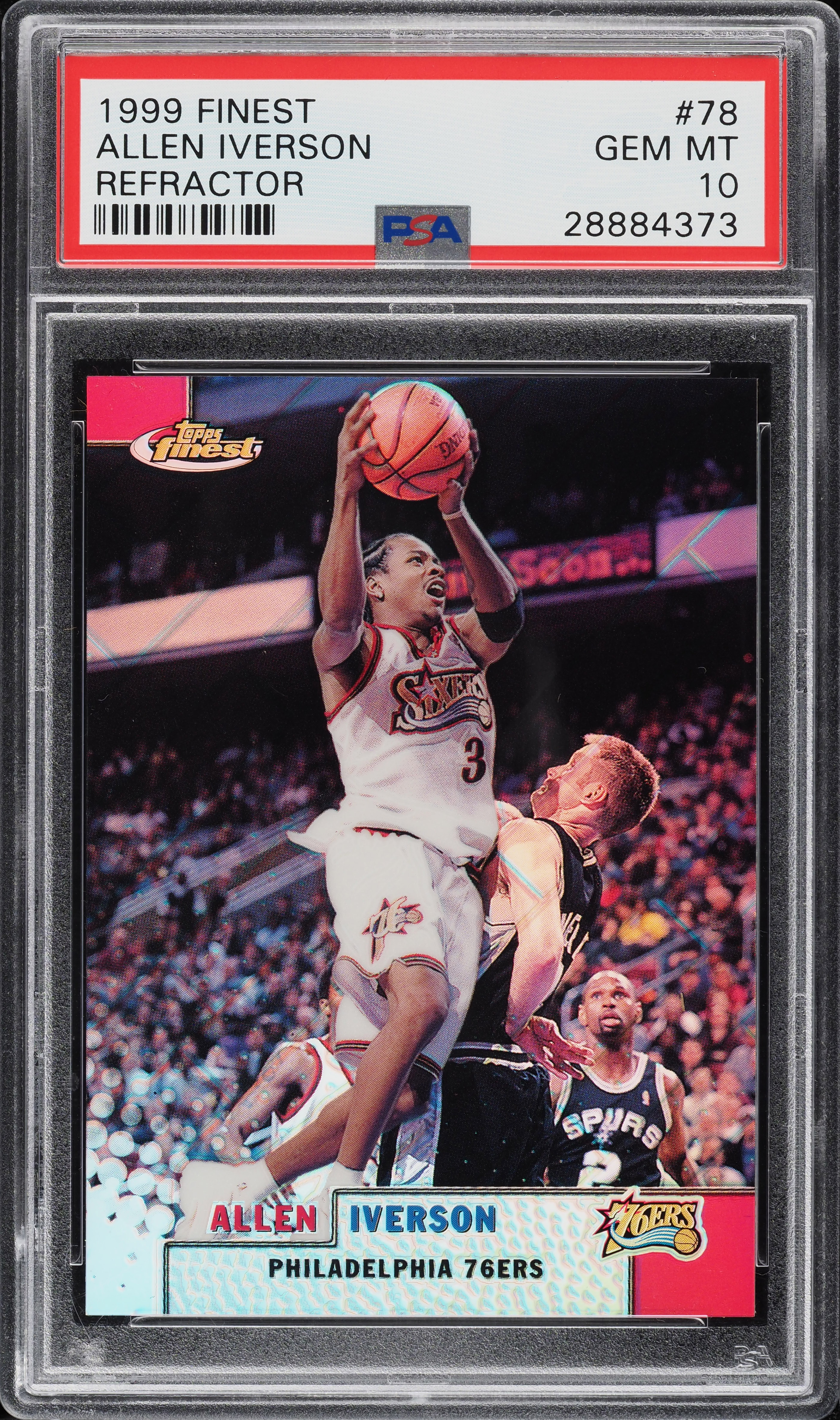 Allen Iverson 1999 Finest Refractor