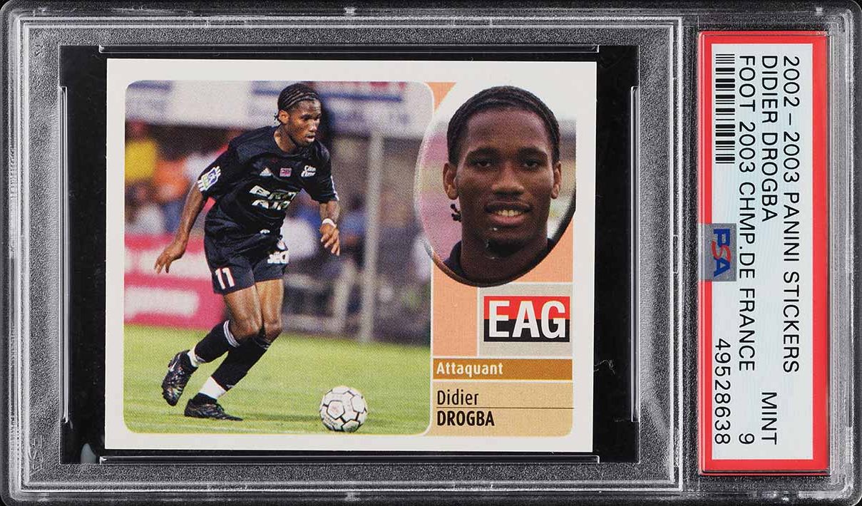 Drogba Sticker 2002 Panini Stickers Foot '03 Championnat De France Didier Drogba ...