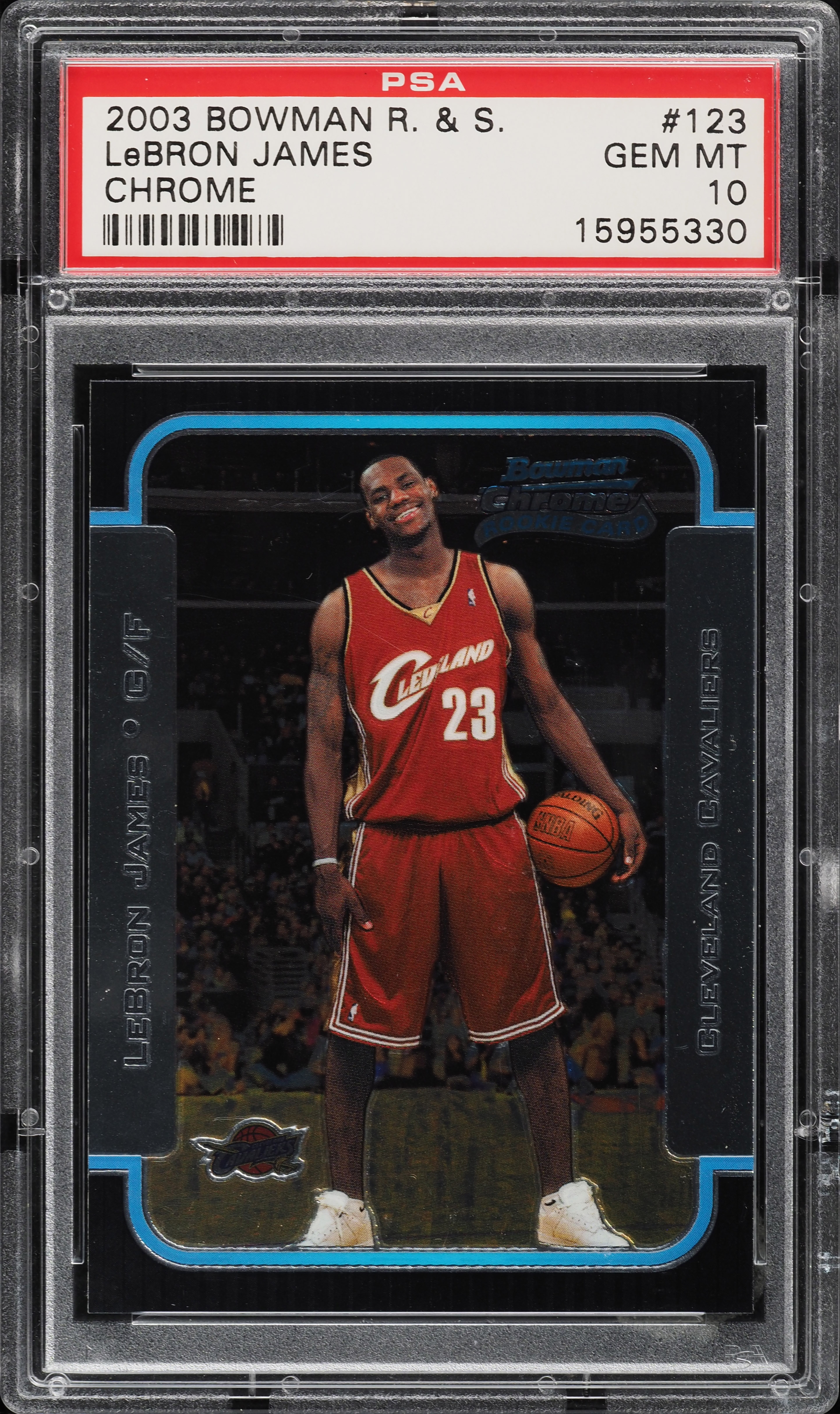超お宝 2003 Bowman Sig LeBron James RC 1250 超お宝 2003 Bowman Sig LeBron James RC 1250 2003 Lebron James