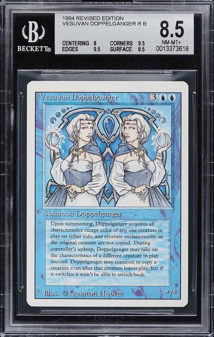 1994 Magic The Gathering MTG Revised Edition Vesuvan Doppelganger R B ...