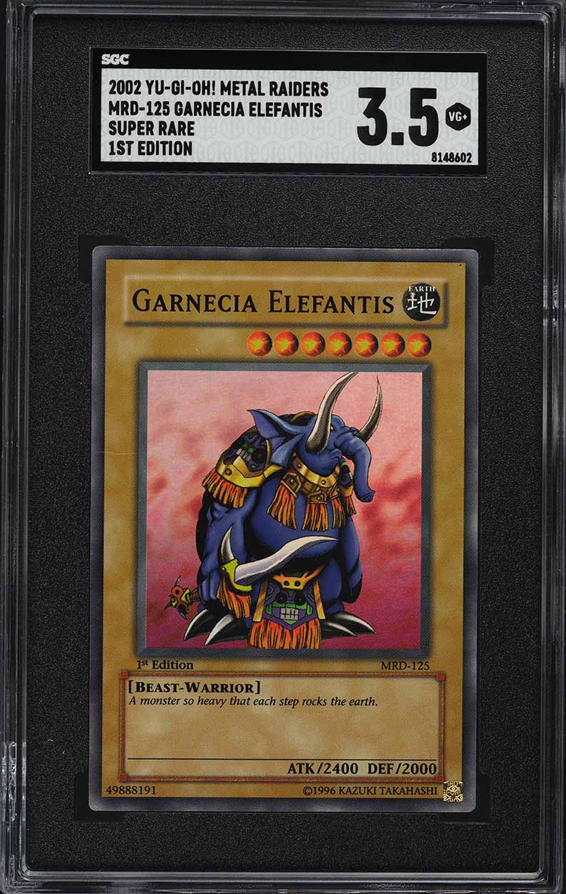 elephant yugioh card My Pet Exodia The Forbidden One Gold Metal Toys & Games Battles of Legend 2002 Yu-Gi-Oh! Metal Raiders 1st