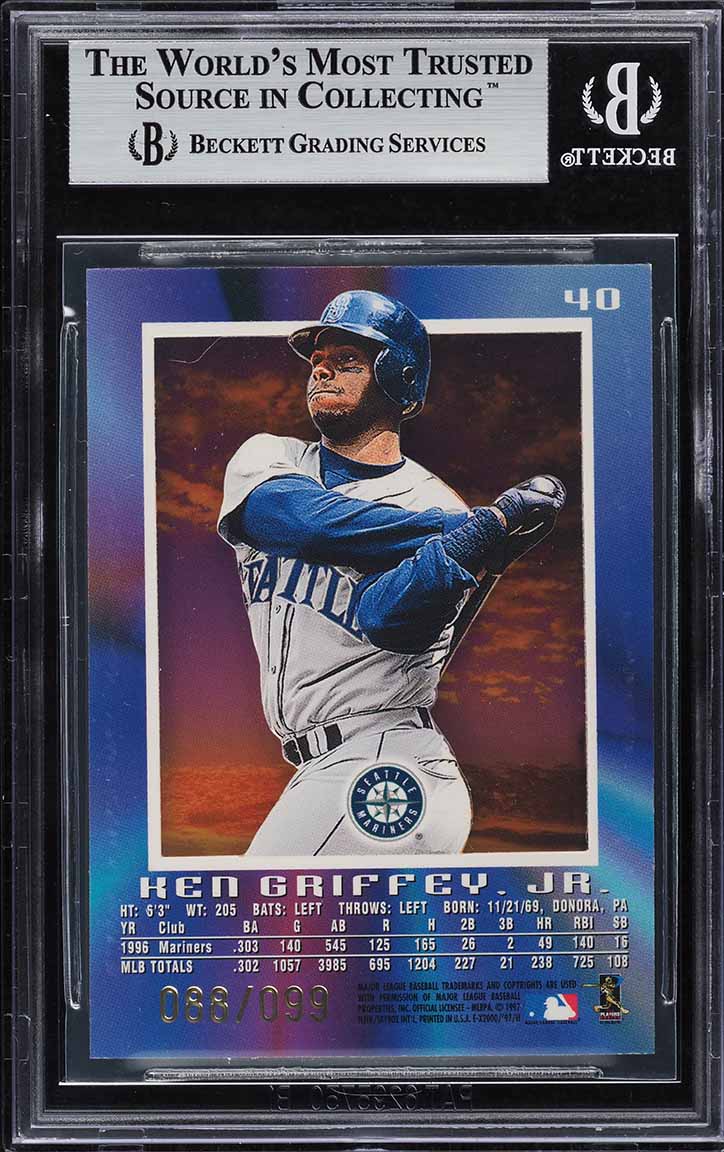 1997 Skybox E-X2000 Essential Credentials Ken Griffey Jr. /99 #40
