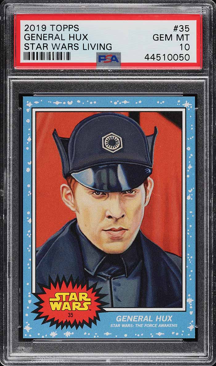 2019 Topps Star Wars Living General Hux #35 PSA 10 GEM MINT
