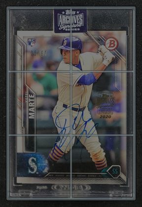 2020 Topps Archives Signature Series Ketel Marte AUTO /67 MBA AUTH