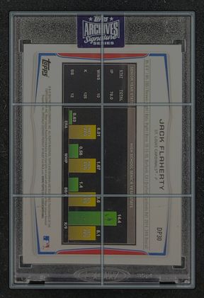 2020 Topps Archives Signature Series Jack Flaherty AUTO /57 #DP30 MBA AUTH